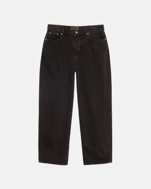 Black Stussy Big Ol' Jean Denim Women's Pants Jakarta | Indonesia JGR-5862