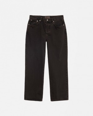 Black Stussy Classic Jean Denim Men's Denim Jakarta | Indonesia RNF-9026