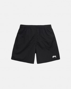 Black Stussy Water Short Stock Women's Shorts Jakarta | Indonesia YAP-6776