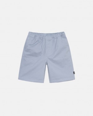 Blue Stussy Brushed Beach Short Men's Shorts Jakarta | Indonesia OTR-8979