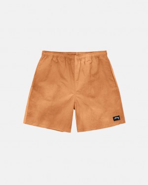 Orange Stussy Wave Dye Nylon Short Men's Shorts Jakarta | Indonesia GMO-3516