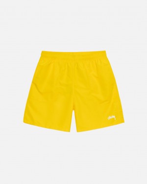 Yellow Stussy Water Short Stock Women's Shorts Jakarta | Indonesia IVC-1988