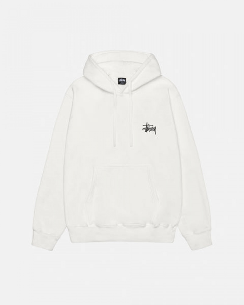 Beige Stussy Basic Stussy Hoodie Pigment Dyed Women's Hoodie Jakarta | Indonesia PXG-0452