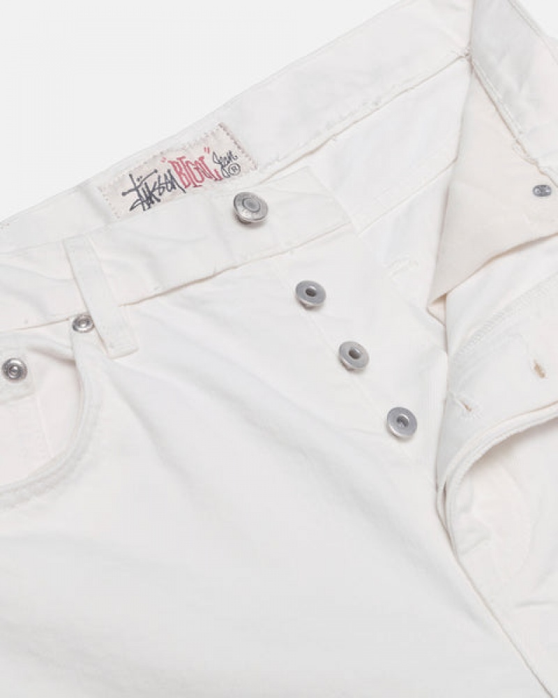 Beige Stussy Big Ol' Jean Overdyed Women's Denim Jakarta | Indonesia AZC-9050