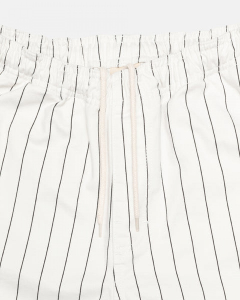 Beige Stussy Brushed Beach Short Women's Shorts Jakarta | Indonesia BXO-0160