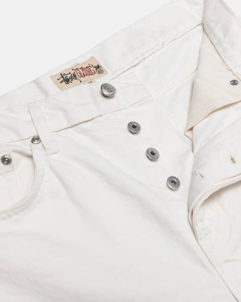 Beige Stussy Classic Jean Overdyed Women's Denim Jakarta | Indonesia WNJ-2256