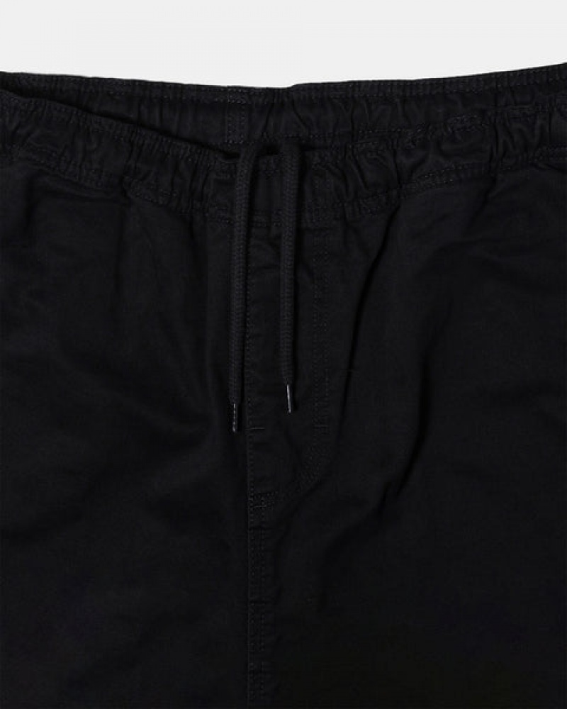 Black Stussy Brushed Beach Short Women's Shorts Jakarta | Indonesia JOV-3042