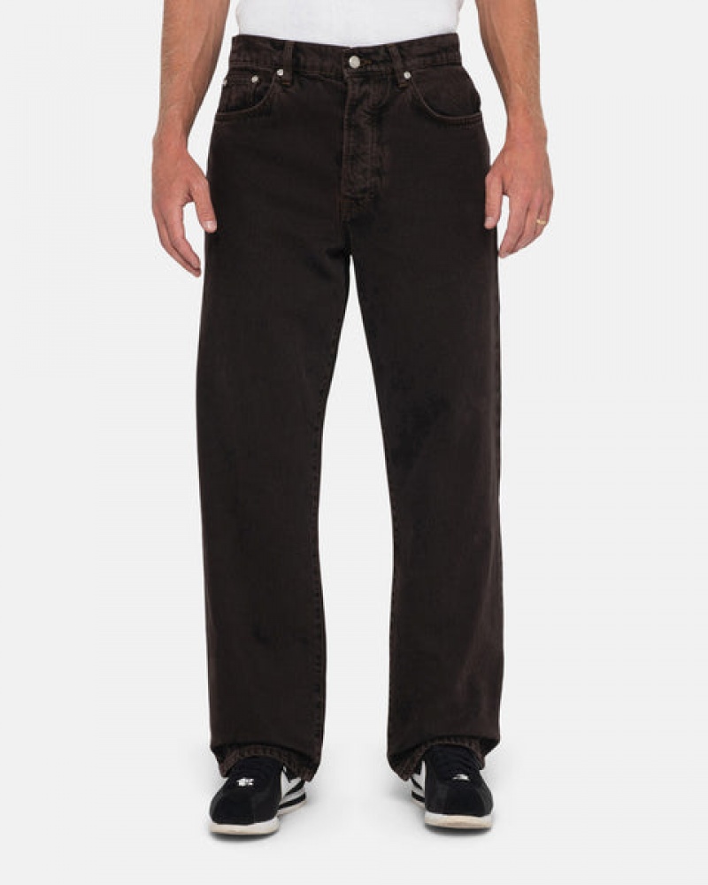 Black Stussy Classic Jean Denim Men's Pants Jakarta | Indonesia SOU-0189