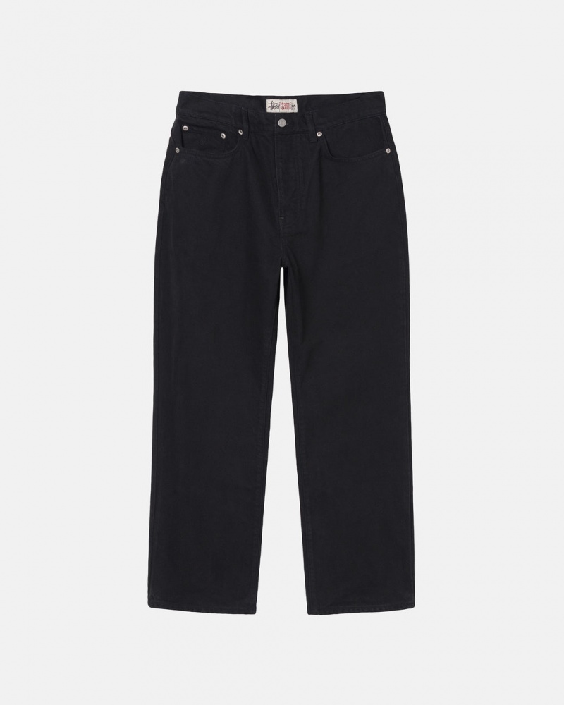 Black Stussy Classic Jean Overdyed Women\'s Denim Jakarta | Indonesia WEK-1448