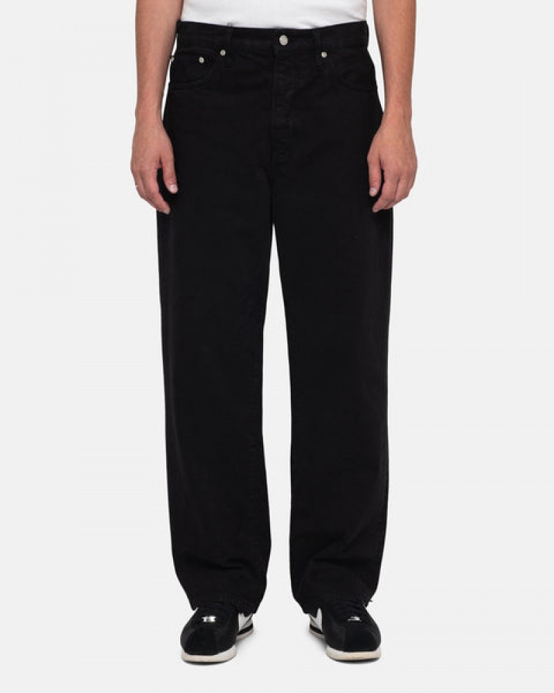 Black Stussy Classic Jean Overdyed Women's Pants Jakarta | Indonesia UEX-0761