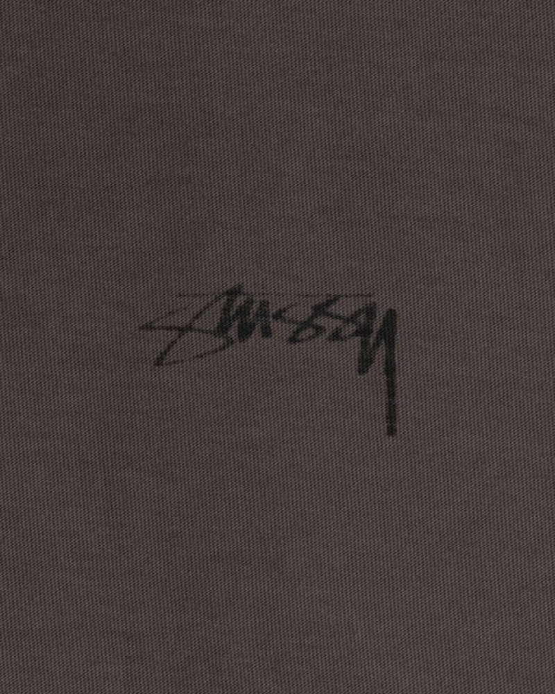 Black Stussy Lazy Ls Tee Men's Tees Jakarta | Indonesia BNW-8758