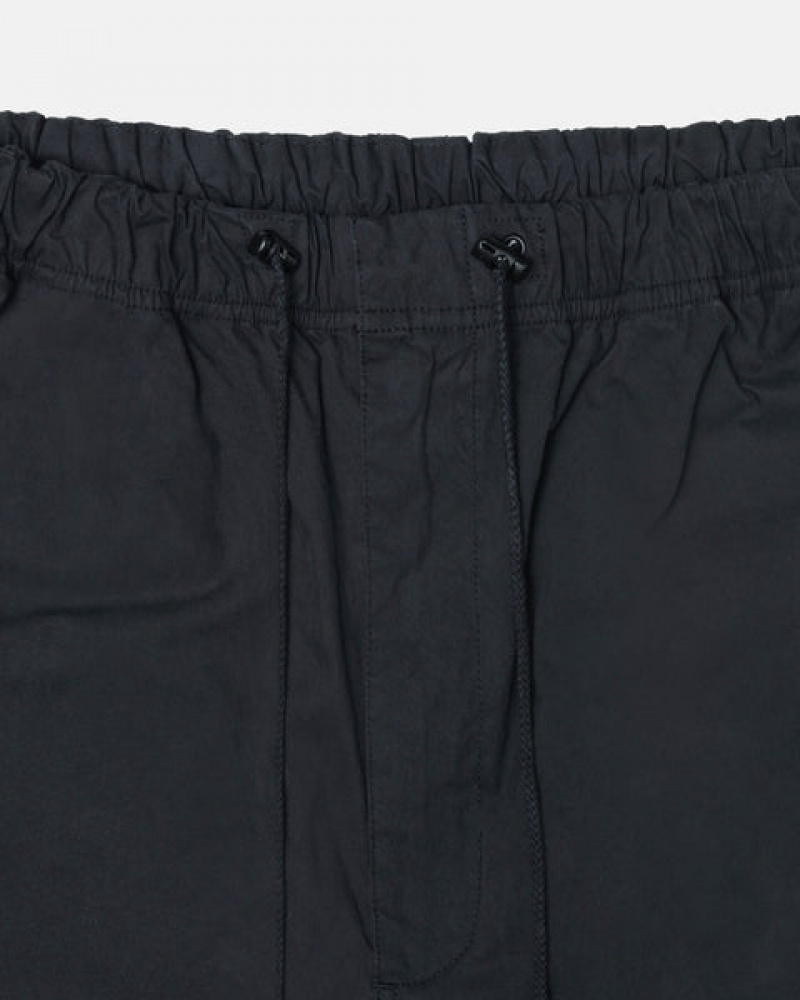 Black Stussy Nyco Over Trousers Men's Pants Jakarta | Indonesia YVW-9397