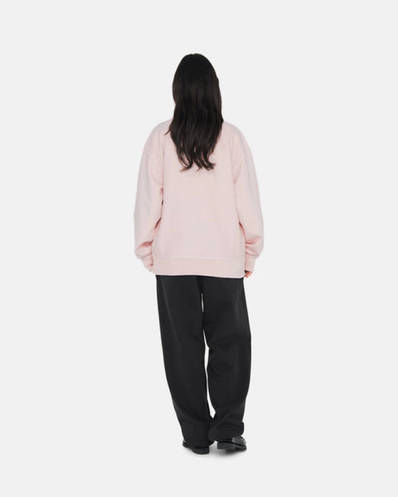 Black Stussy Overdyed Stock Logo Sweatpant Women's Sweatpants Jakarta | Indonesia PPW-6463