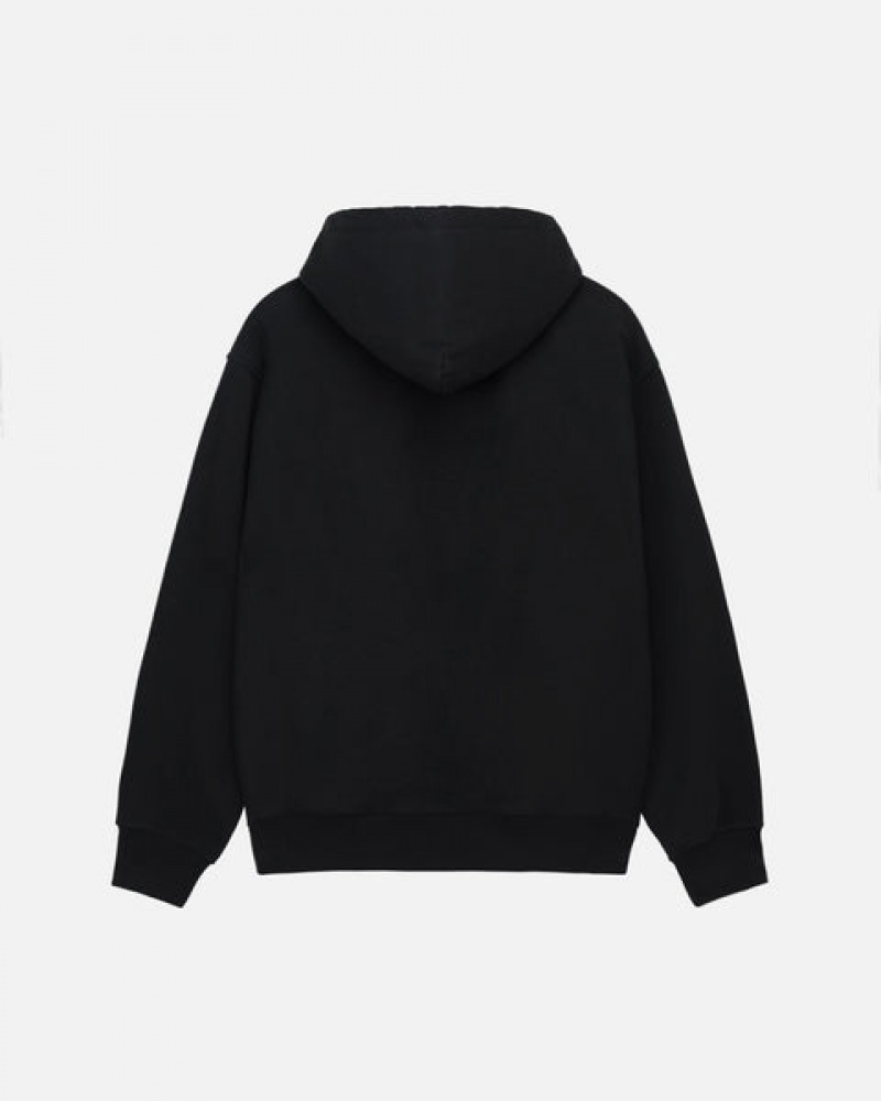 Black Stussy Soda Can Hoodie Women's Hoodie Jakarta | Indonesia PLT-2112