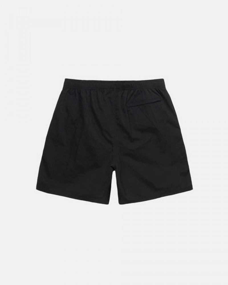 Black Stussy Water Short Stock Women's Shorts Jakarta | Indonesia YAP-6776