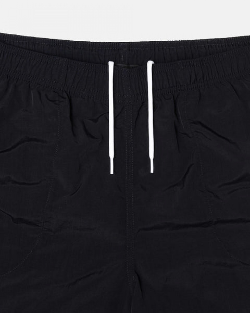 Black Stussy Water Short Stock Women's Shorts Jakarta | Indonesia YAP-6776