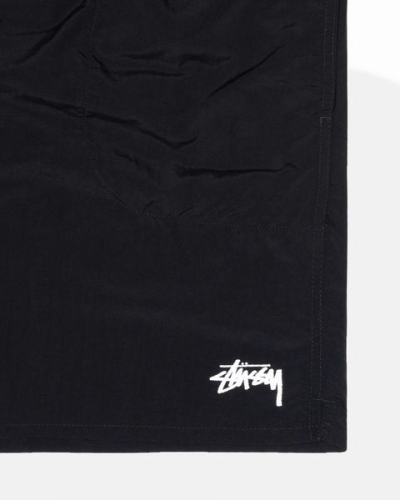 Black Stussy Water Short Stock Women's Shorts Jakarta | Indonesia YAP-6776