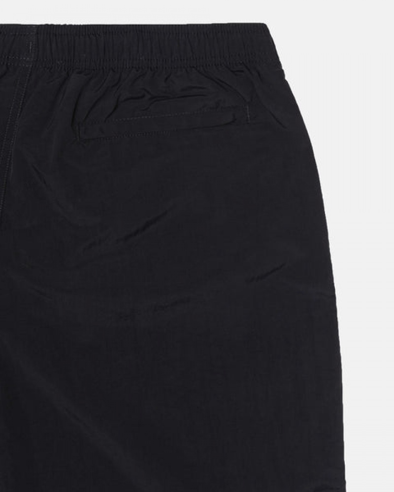 Black Stussy Water Short Stock Women's Shorts Jakarta | Indonesia YAP-6776