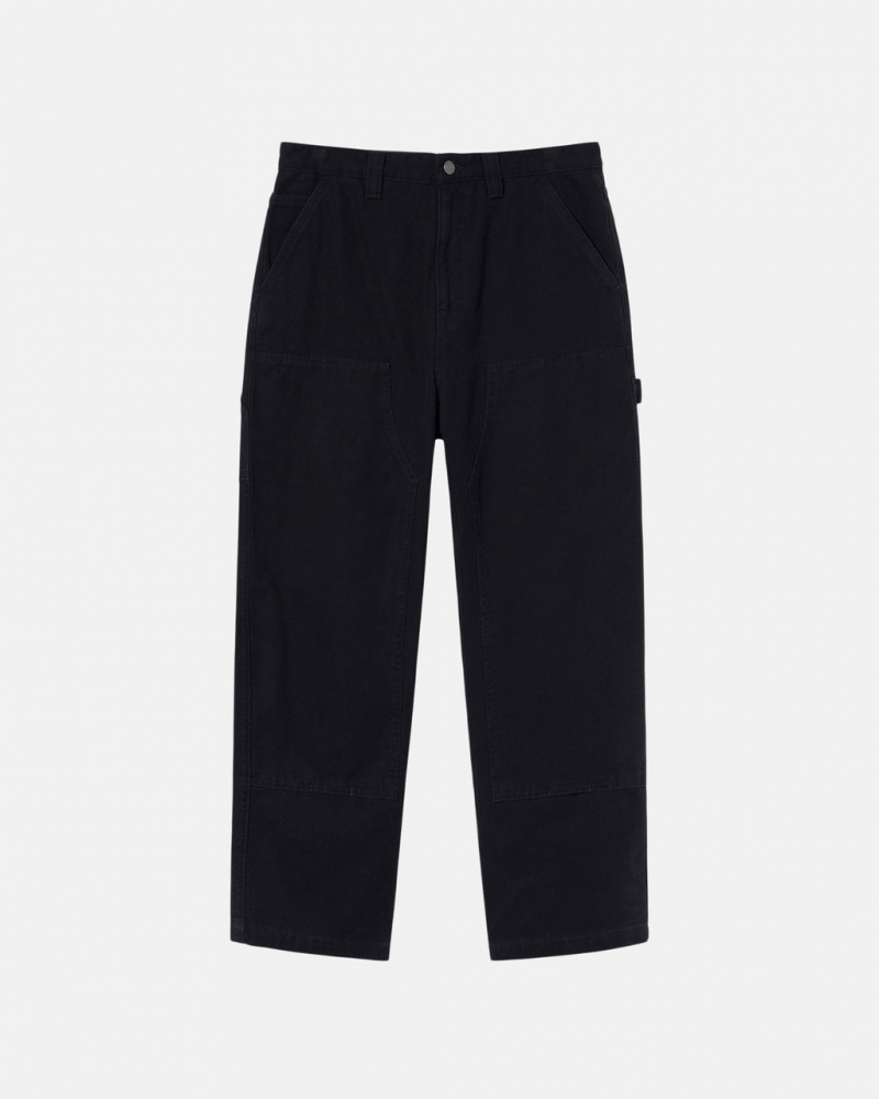 Black Stussy Work Pant Canvas Women\'s Pants Jakarta | Indonesia XYH-9446