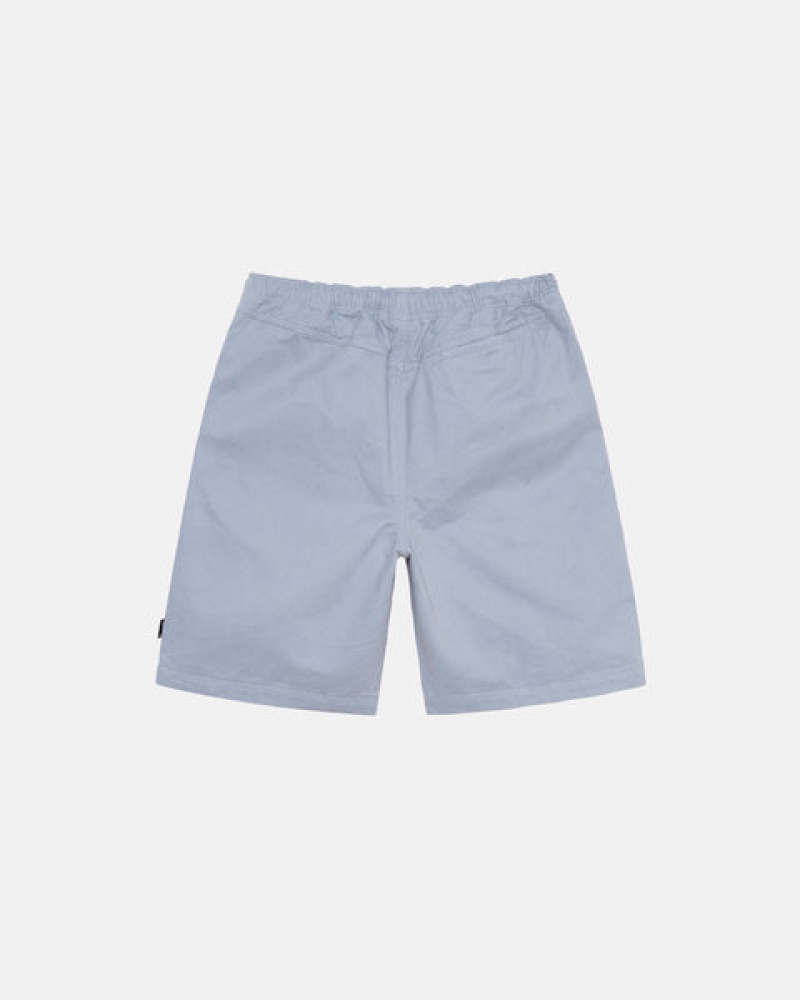 Blue Stussy Brushed Beach Short Women's Shorts Jakarta | Indonesia JXG-5238