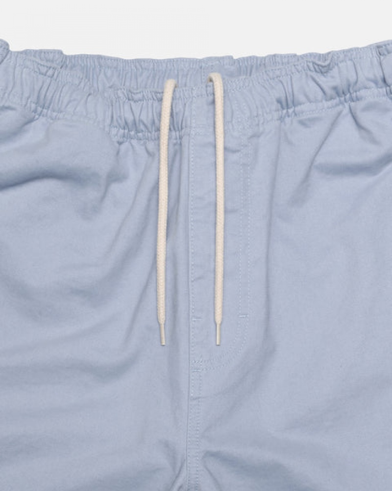 Blue Stussy Brushed Beach Short Women's Shorts Jakarta | Indonesia JXG-5238