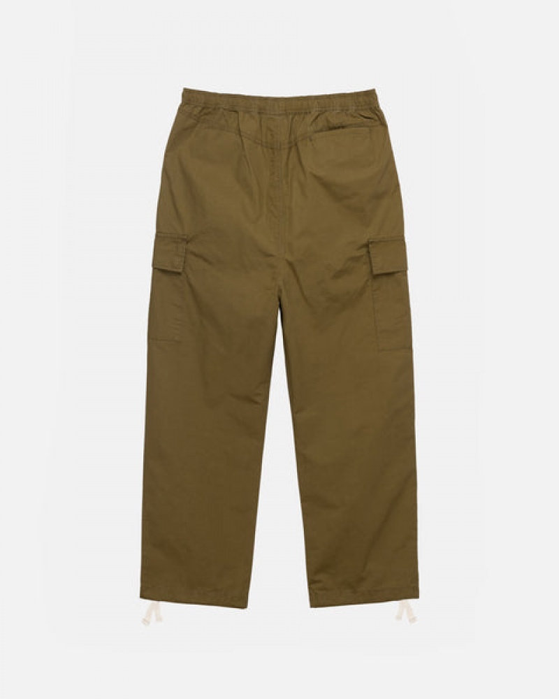 Brown Stussy Beach Pant Ripstop Cargo Women's Pants Jakarta | Indonesia KMX-2748