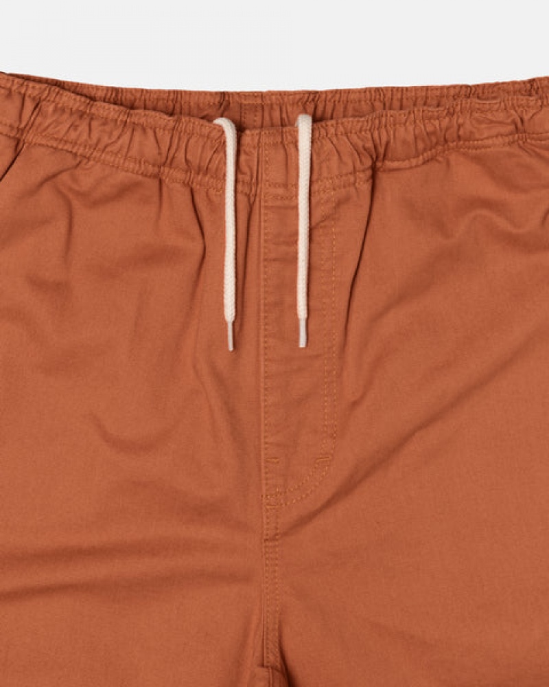 Brown Stussy Brushed Beach Short Women's Shorts Jakarta | Indonesia HAU-0667