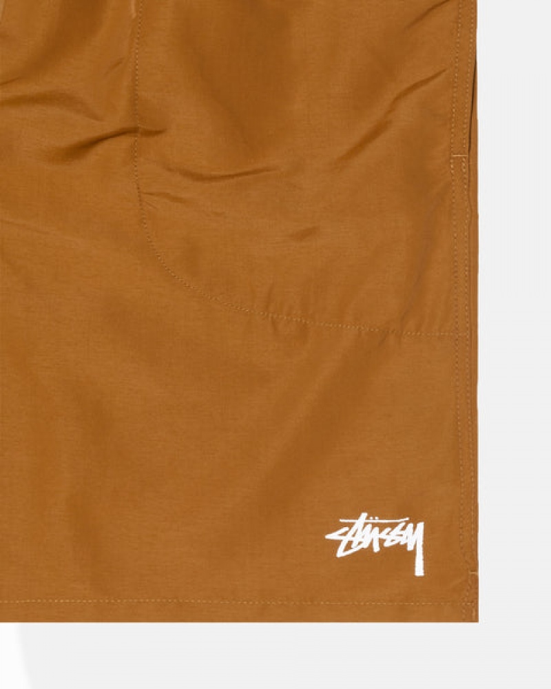 Brown Stussy Water Short Stock Women's Shorts Jakarta | Indonesia VAE-8761