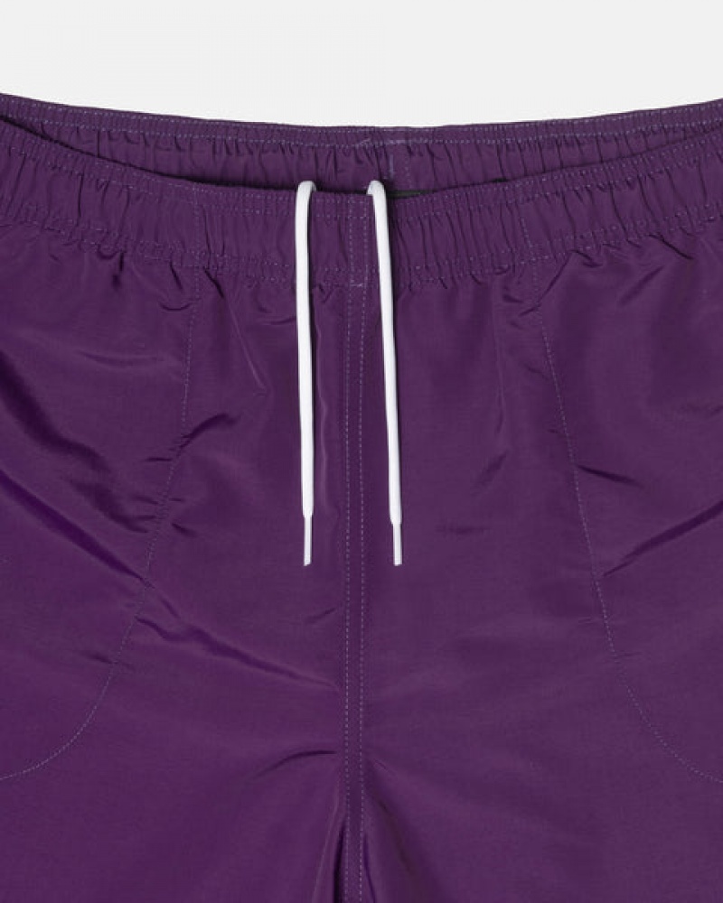 Fuchsia Stussy Big Basic Water Short Men's Swimwear Jakarta | Indonesia PGO-3183