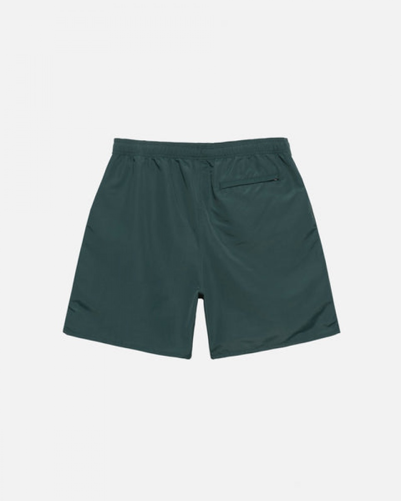 Green Stussy Big Basic Water Short Women's Swimwear Jakarta | Indonesia ISN-7082