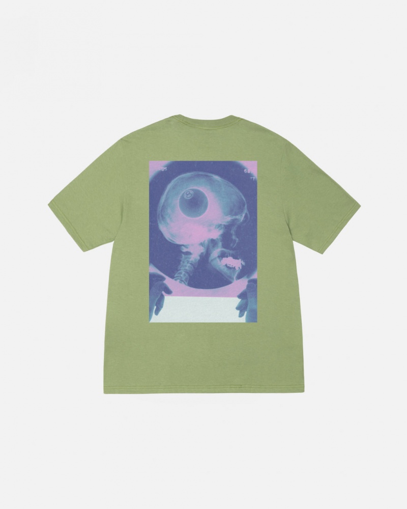 Green Stussy X-Ray Tee Men\'s Tees Jakarta | Indonesia FKZ-3115