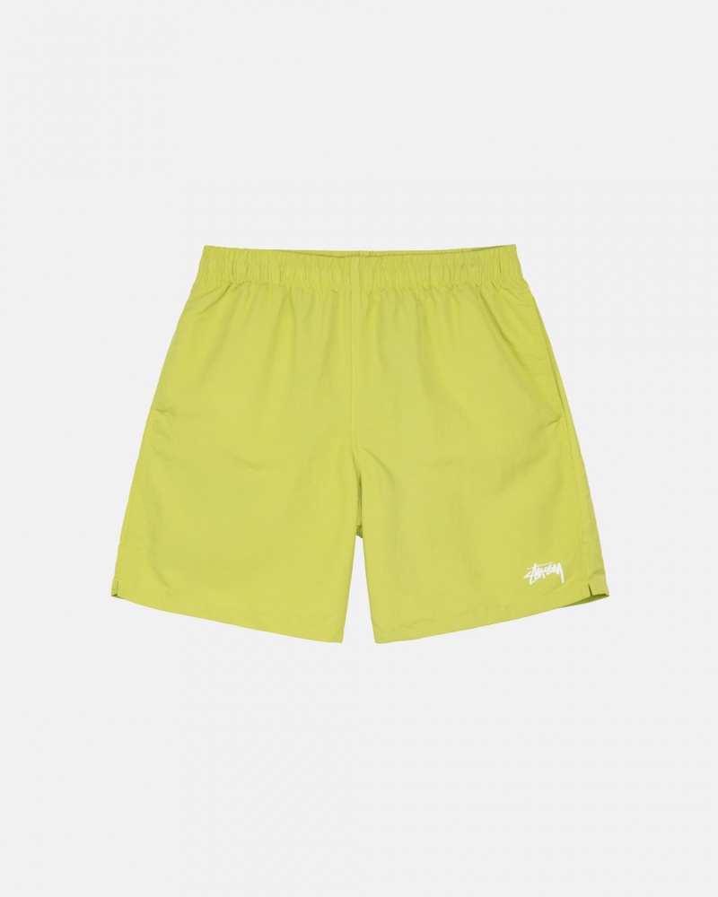 Light Green Stussy Stock Water Short Men\'s Swimwear Jakarta | Indonesia DCH-6951