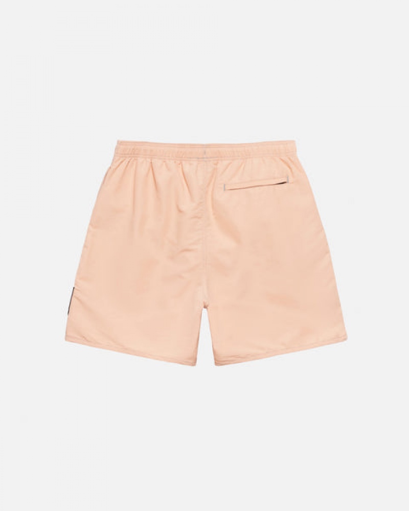 Light Rose Stussy Surfman Patch Water Short Women's Swimwear Jakarta | Indonesia JFC-5698