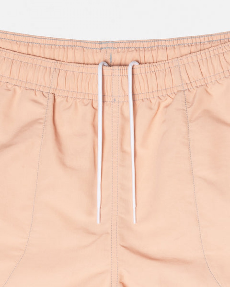 Light Rose Stussy Surfman Patch Water Short Women's Swimwear Jakarta | Indonesia JFC-5698