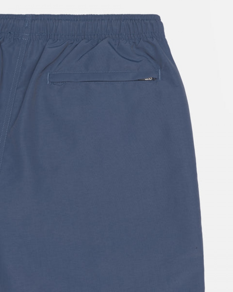 Navy Stussy Water Short Big Basic Women's Shorts Jakarta | Indonesia MTX-8075