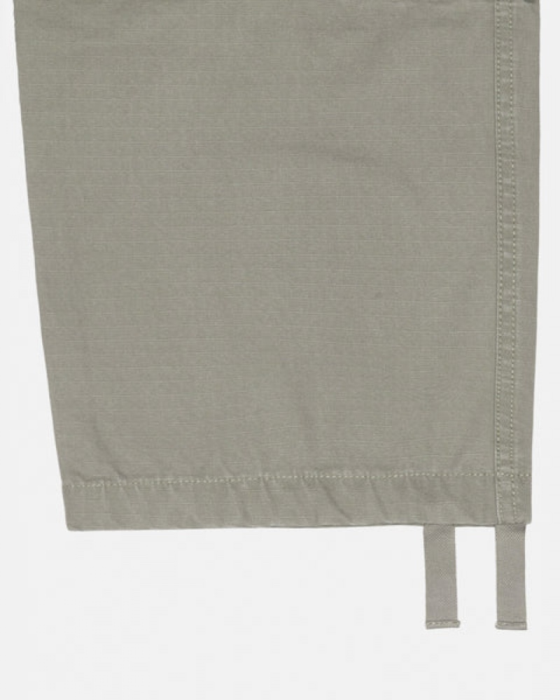 Olive Stussy Surplus Cargo Ripstop Women's Pants Jakarta | Indonesia RJD-5079