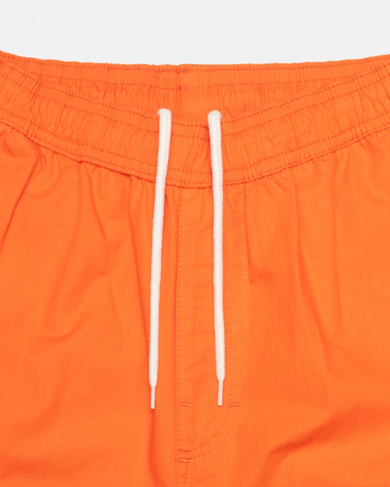 Orange Stussy Ripstop Cargo Beach Pant Women's Pants Jakarta | Indonesia KTA-0292