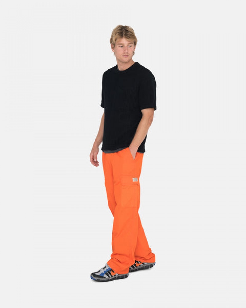 Orange Stussy Ripstop Cargo Beach Pant Women's Pants Jakarta | Indonesia KTA-0292