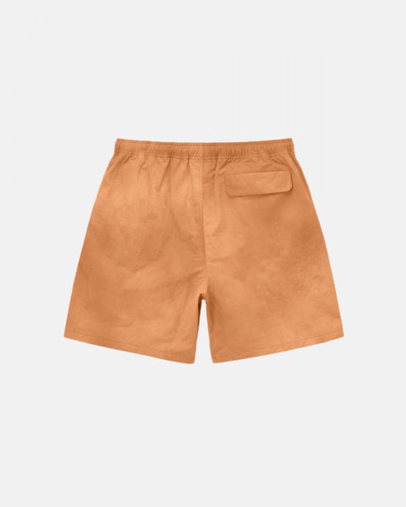 Orange Stussy Wave Dye Nylon Short Women's Shorts Jakarta | Indonesia CZN-8027