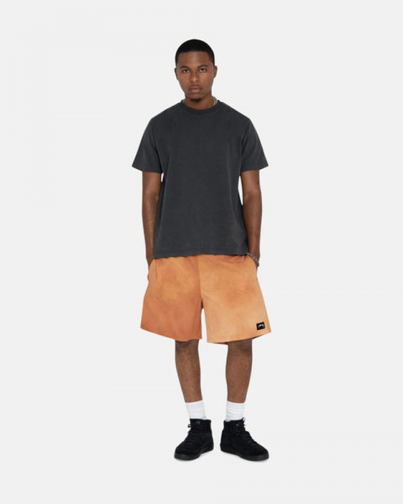 Orange Stussy Wave Dye Nylon Short Women's Shorts Jakarta | Indonesia CZN-8027