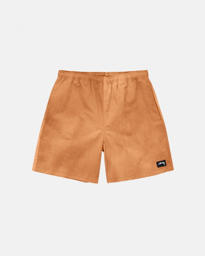 Orange Stussy Wave Dye Nylon Short Women\'s Shorts Jakarta | Indonesia CZN-8027