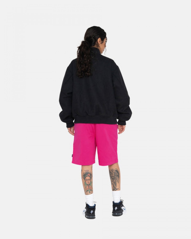 Pink Stussy Brushed Beach Short Women's Shorts Jakarta | Indonesia EZF-4772