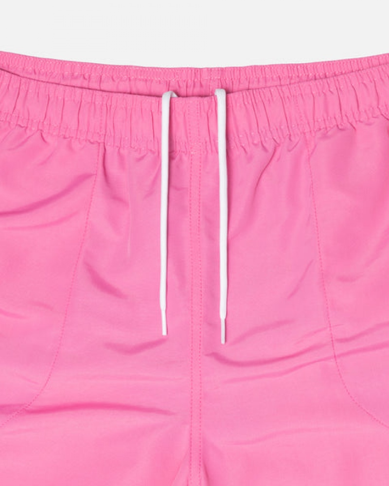 Pink Stussy Stock Water Short Men's Swimwear Jakarta | Indonesia KBB-3178