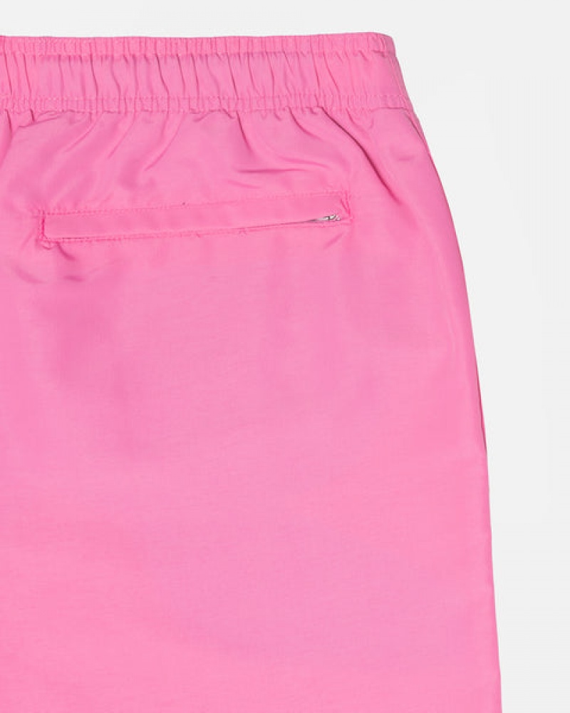 Pink Stussy Stock Water Short Men's Swimwear Jakarta | Indonesia KBB-3178