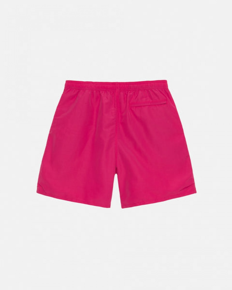 Pink Stussy Water Short Stock Women's Shorts Jakarta | Indonesia VVW-1420