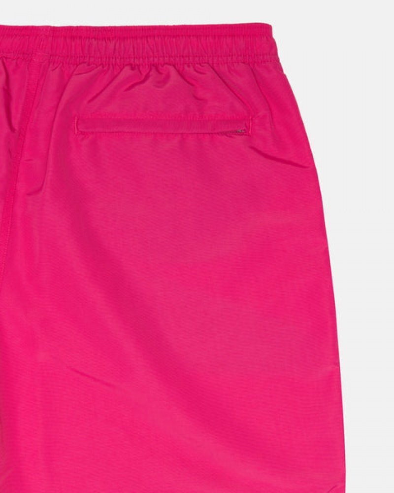 Pink Stussy Water Short Stock Women's Shorts Jakarta | Indonesia VVW-1420