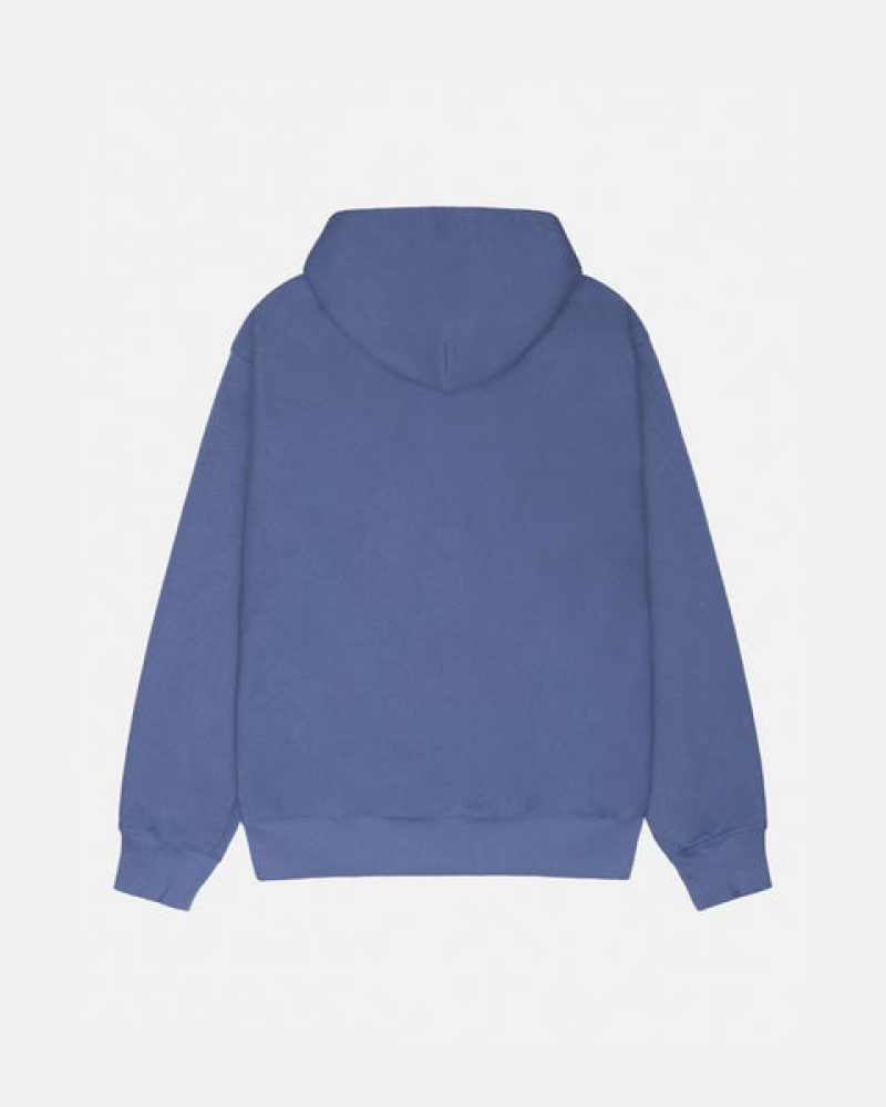 Royal Blue Stussy Soda Can Hoodie Men's Hoodie Jakarta | Indonesia PPF-3853