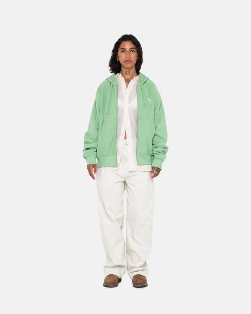 White Stussy Workgear Trouser Twill Women's Pants Jakarta | Indonesia VJN-2995