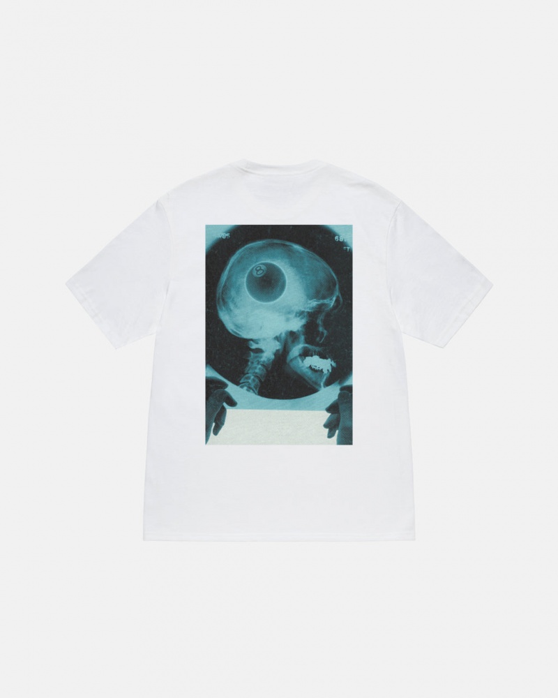 White Stussy X-Ray Tee Men\'s Tees Jakarta | Indonesia QVQ-5196