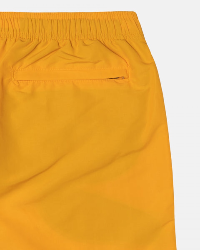 Yellow Stussy Big Basic Water Short Men's Swimwear Jakarta | Indonesia XVP-2808